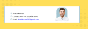 How To Customize Akash Kumar 2.0 Resume Template