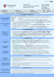 My Perfect Resume For My University